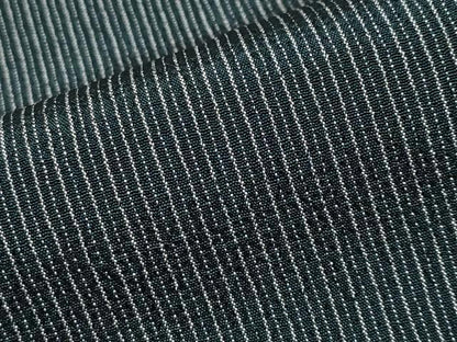 平和屋着物●極上　本塩沢　縞　百入茶色地　逸品　CYAA4330s6