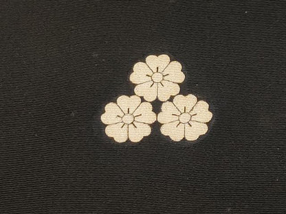 平和屋着物●極上　アンティーク　大正ロマン　振袖　駒刺繍　御所車枝花文　金彩　逸品　CYAA4332s6