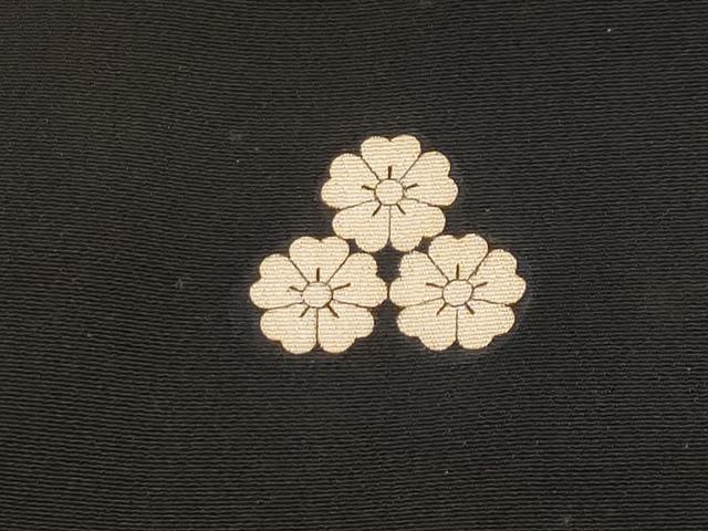 平和屋着物●極上　アンティーク　大正ロマン　振袖　駒刺繍　御所車枝花文　金彩　逸品　CYAA4332s6