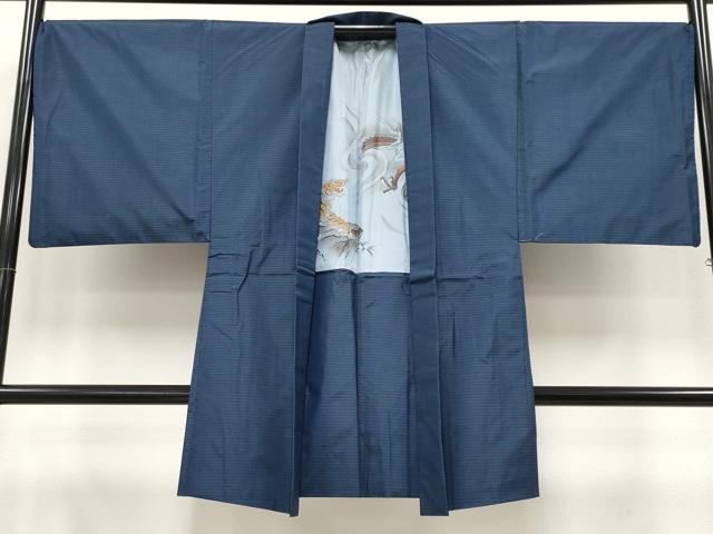 平和屋着物●極上　男性　本場大島紬　アンサンブル・長襦袢セット　証紙付き　逸品　CYAA4338s6
