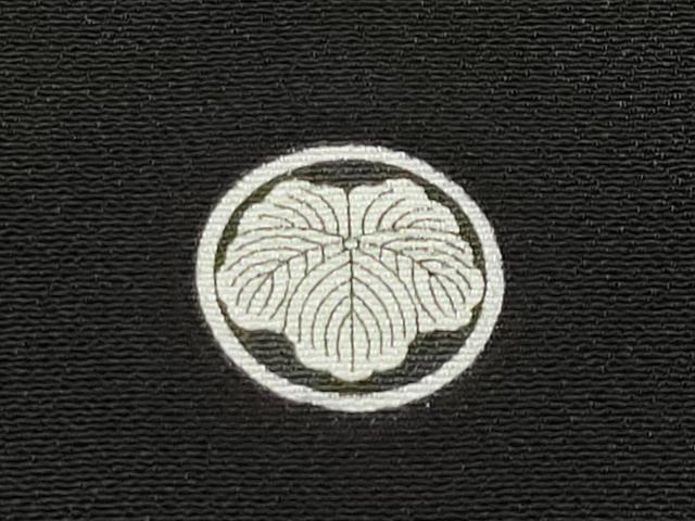 平和屋本店●極上　創業460年・千總　黒留袖　刺繍　花鳥文　金彩　逸品　未使用　CYAA4343s6