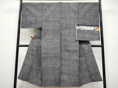 平和屋着物●極上　男性　本場結城紬　重要無形文化財　証紙付き　逸品　CYAA4353s6