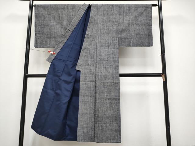 平和屋着物●極上　男性　本場結城紬　重要無形文化財　証紙付き　逸品　CYAA4353s6