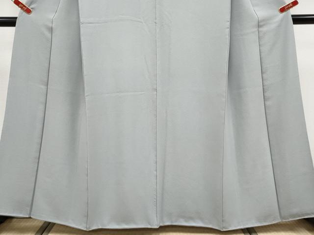 平和屋着物●極上　色無地　薄墨色　逸品　CYAA4354s6