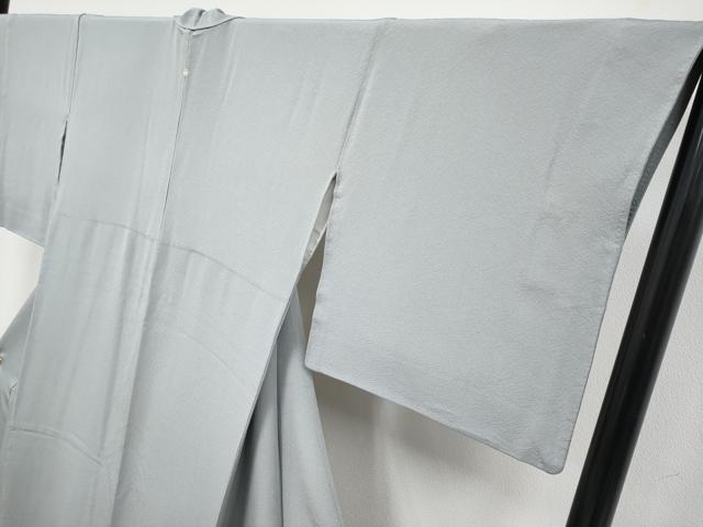平和屋着物●極上　色無地　薄墨色　逸品　CYAA4354s6