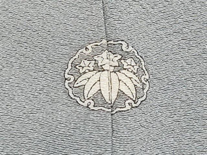 平和屋着物●極上　色無地　薄墨色　逸品　CYAA4354s6