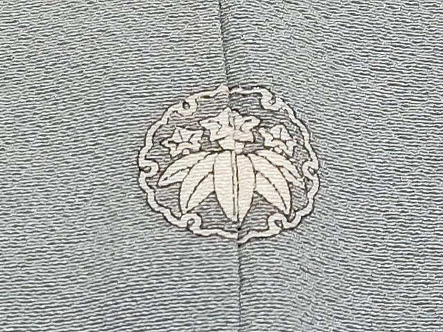 平和屋着物●極上　色無地　薄墨色　逸品　CYAA4354s6