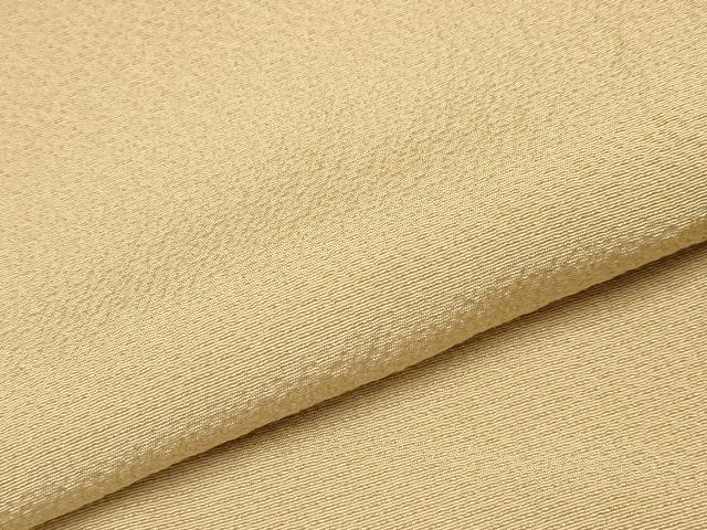 平和屋着物●極上　色無地　丁子色　逸品　CYAA4366s6