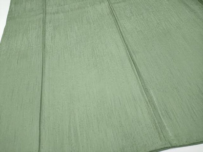 平和屋着物●極上　色無地　北山　本草木杉染　柳茶色地　反端付き　逸品　CYAA4371s6