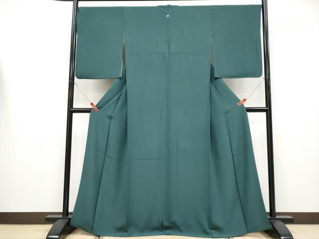 平和屋着物●極上　色無地　虫襖色　逸品　CYAA4373s6