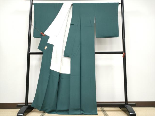 平和屋着物●極上　色無地　虫襖色　逸品　CYAA4373s6