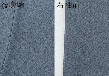 平和屋着物●極上　色無地　褐色　逸品　CYAA4374s6