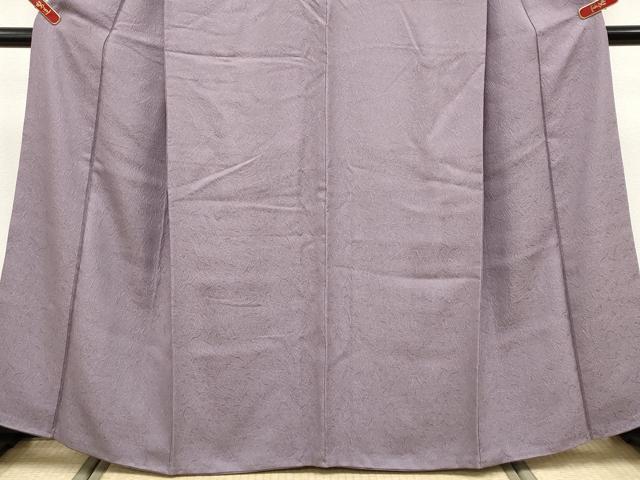 平和屋着物●極上　色無地　霞地紋　浅紫色　逸品　CYAA4377s6
