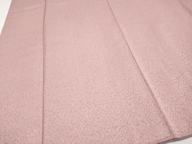 平和屋着物●極上　色無地　堅牢染め　退紅染　反端付き　逸品　CYAA4379s6