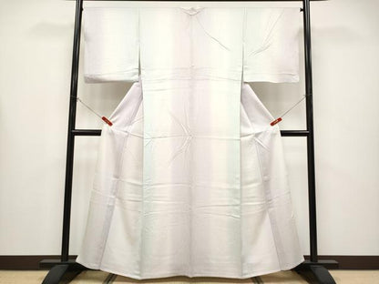 平和屋着物▽極上 小紋 単衣 間道 暈し染め 逸品 CYAA4383s6