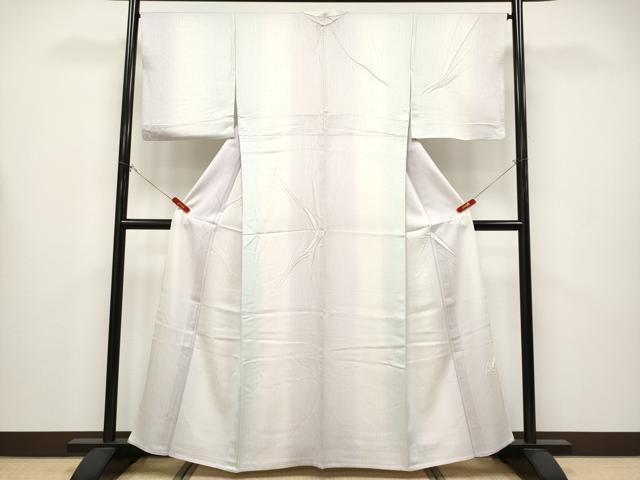 平和屋着物▽極上 小紋 単衣 間道 暈し染め 逸品 CYAA4383s6