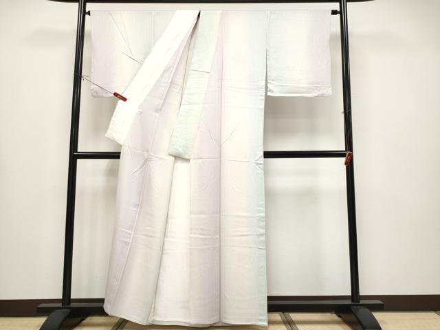 平和屋着物▽極上 小紋 単衣 間道 暈し染め 逸品 CYAA4383s6