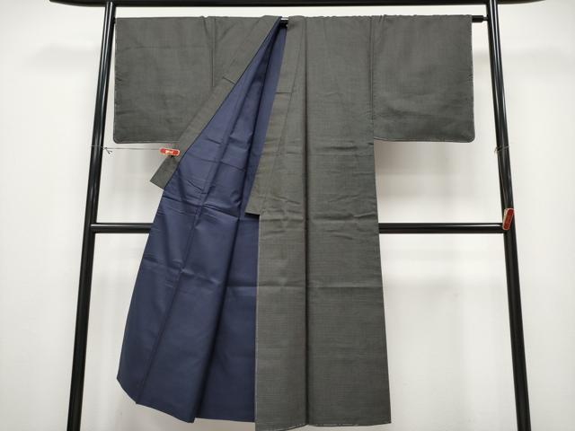 平和屋着物●極上　男性　紬　アンサンブル　亀甲柄　逸品　未使用　CYAA4393s6