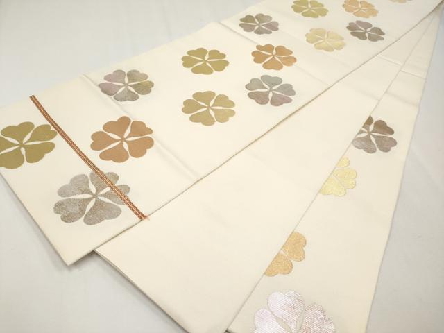 平和屋着物●極上　龍村美術織物　たつむら　六通柄　本袋帯　明日桜　金銀糸　逸品　CYAA4407s6