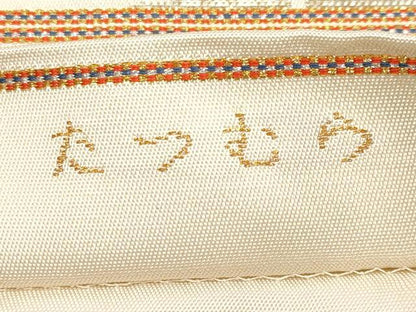 平和屋着物●極上　龍村美術織物　たつむら　六通柄　本袋帯　明日桜　金銀糸　逸品　CYAA4407s6