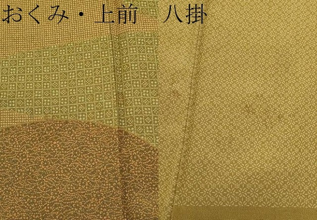 平和屋着物●極上　重要無形文化財　人間国宝　中村勇二郎　訪問着　江戸小紋　霞遠山文　逸品　CYAA4441s6