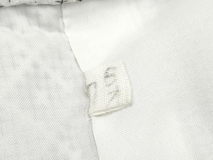 平和屋着物●極上　男性　紋付き・羽織・ファーセット　舞台衣装　白地　洗える着物　逸品　CYAA4446s6