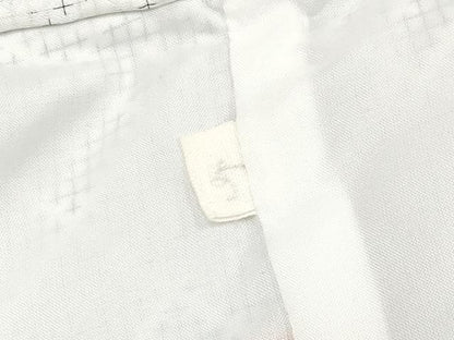 平和屋着物●極上　男性　紋付き・羽織・ファーセット　舞台衣装　白地　洗える着物　逸品　CYAA4447s6