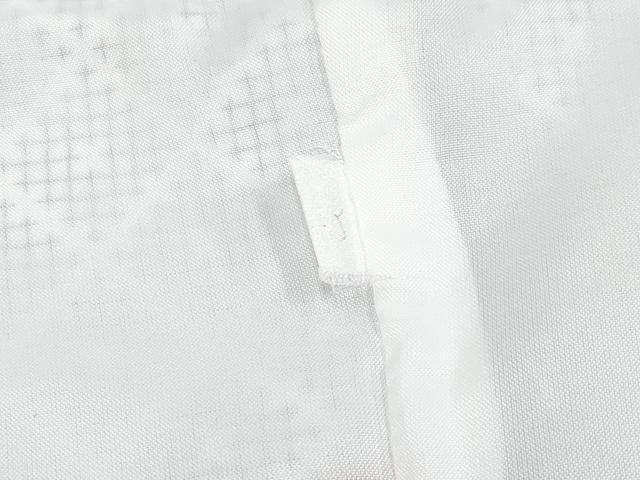 平和屋着物●極上　男性　紋付き・羽織・馬乗り袴・ファーセット　舞台衣装　白地　洗える着物　逸品　CYAA4450s6