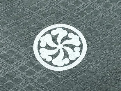 平和屋着物[]極上　七五三　男の子　祝着・襦袢・羽織・行灯袴・小物セット　笠松吉祥文　洗える着物　逸品　CYAA4470s6