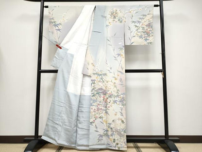 平和屋本店●極上 訪問着 友禅 作家物 御所解文 暈し染め 逸品 未使用 CYAA4471s6