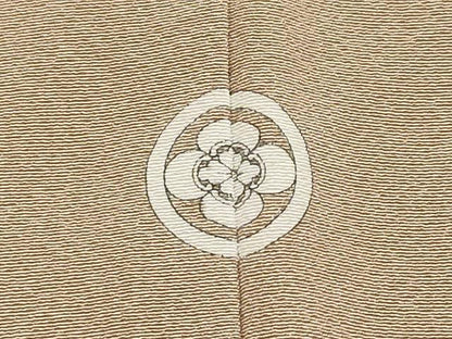 平和屋着物●極上　色無地　柴染色　逸品　CYAA4474s6