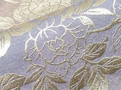 平和屋本店●極上 小紋 枝花文 暈し染め 金彩 逸品 未使用 CYAA4476s6