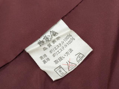 平和屋着物●極上　撫松庵　小紋　舞桜文　洗える着物　逸品　CYAA4490s6