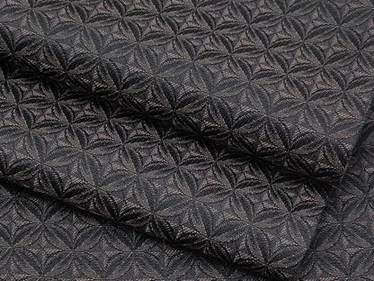 平和屋本店▽極上 お召 単衣 切子柄 京都きもの友禅扱い 逸品 CYAA4491s6