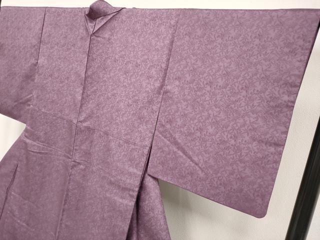 平和屋着物●極上　紋屋井関　御寮織　お召　色無地　桐竹鳳凰文　濃色地　ますいわ屋扱い　逸品　CYAA4506s6