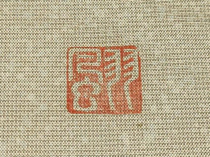 平和屋着物●極上　本場大島紬　訪問着　作家物　枝花文　羽風　藤絹織物謹製　証紙付き　逸品　CYAA4508s6