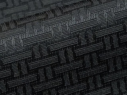 平和屋本店●極上 男性 天平経錦 お召 黒地 逸品 未使用 CYAA4510s6