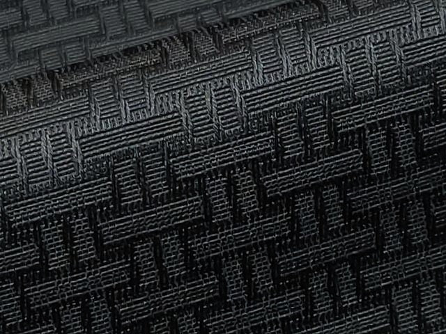 平和屋本店●極上 男性 天平経錦 お召 黒地 逸品 未使用 CYAA4510s6