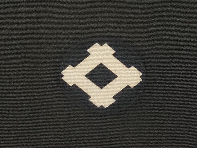 平和屋本店●極上　アンティーク　大正ロマン　振袖　松竹梅群鶴文　黒地　金彩　逸品　CYAA4515s6