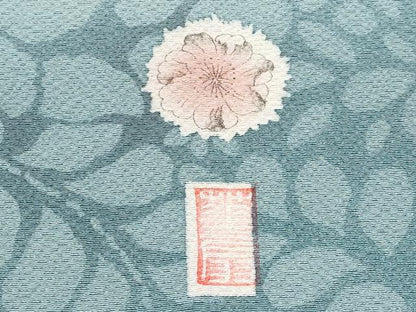 平和屋本店●極上　訪問着　袋帯セット　作家物　辻が花　暈し染め　金彩　逸品　CYAA4525s6