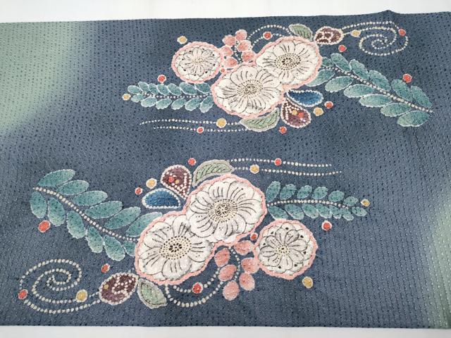 平和屋本店●極上　訪問着　袋帯セット　作家物　辻が花　暈し染め　金彩　逸品　CYAA4525s6