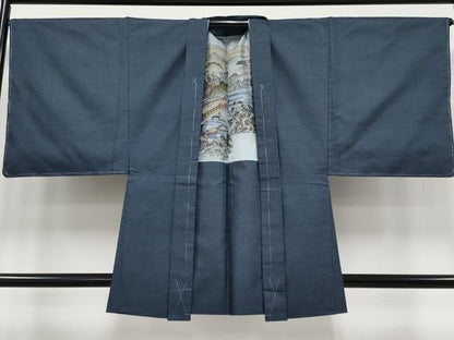 平和屋着物●極上　男性　本場大島紬　アンサンブル　100亀甲　総詰め　逸品　未使用　CYAA4526s6