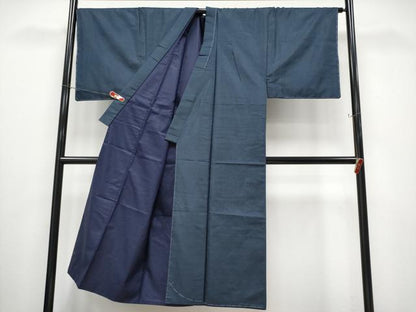 平和屋着物●極上　男性　本場大島紬　アンサンブル・長襦袢セット　100亀甲　総詰め　逸品　未使用　CYAA4528s6