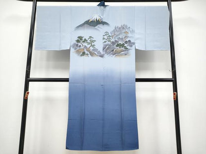 平和屋着物●極上　男性　本場大島紬　アンサンブル・長襦袢セット　100亀甲　総詰め　逸品　未使用　CYAA4528s6