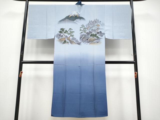平和屋着物●極上　男性　本場大島紬　アンサンブル・長襦袢セット　100亀甲　総詰め　逸品　未使用　CYAA4528s6