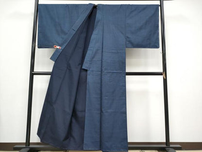 平和屋着物●極上　男性　本場大島紬　アンサンブル　トールサイズ　100亀甲　総詰め　反端付き　逸品　未使用　CYAA4531s6