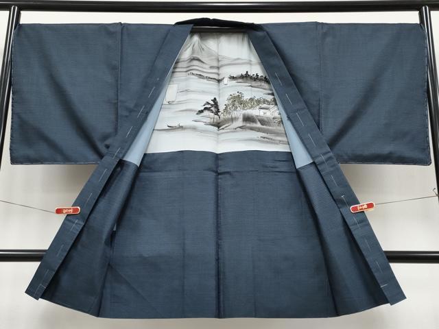 平和屋着物●極上　男性　本場大島紬　アンサンブル　キングサイズ　100亀甲　総詰め　逸品　未使用　CYAA4533s6