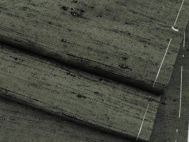 平和屋着物●極上　男性　紬　アンサンブル　キングサイズ　色無地　藍媚茶色　逸品　未使用　CYAA4534s6