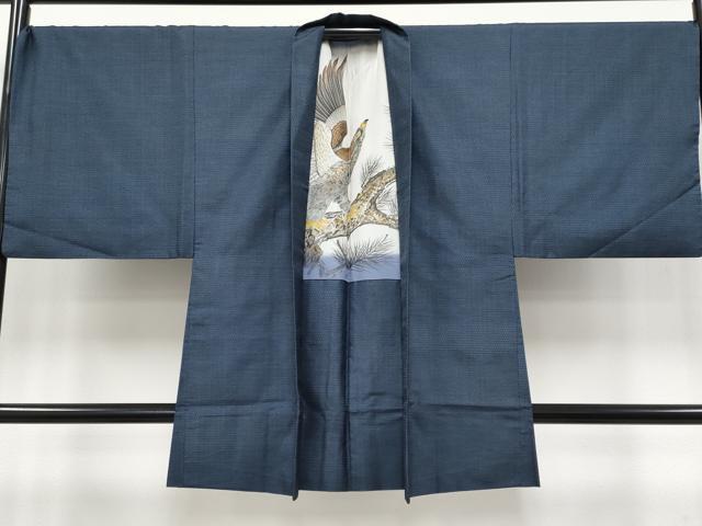 平和屋着物●極上　男性　本場大島紬　アンサンブル　100亀甲　総詰め　逸品　CYAA4537s6