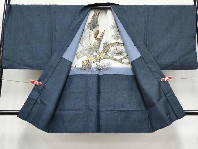 平和屋着物●極上　男性　本場大島紬　アンサンブル　100亀甲　総詰め　逸品　CYAA4537s6
